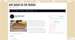 Desktop Screenshot of amybakesintheburgh.com